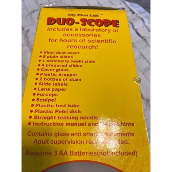 My First Lab Duo-Scope Kids Microscope Model MFL-06 Science Learning Homeschool - Picture 13 of 16